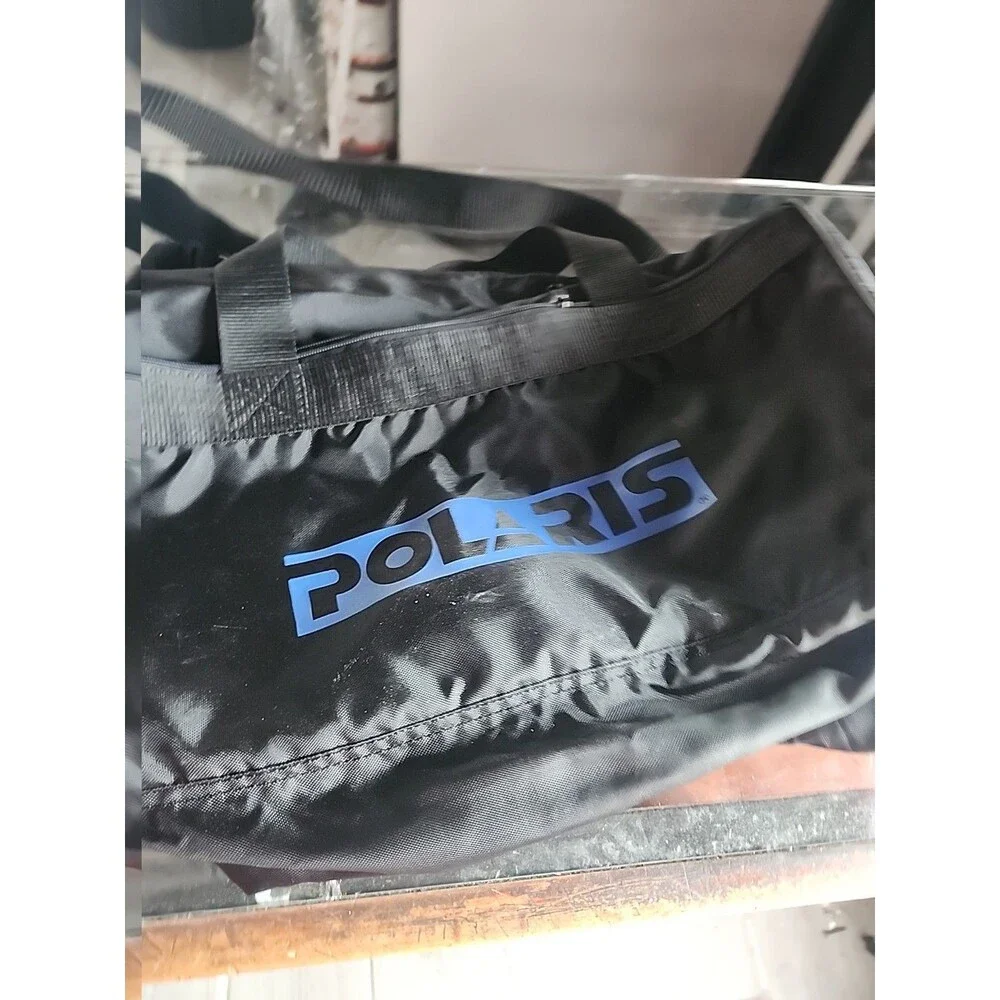 POLARIS Vintage Duffle Bag Used Snowmobile ATV